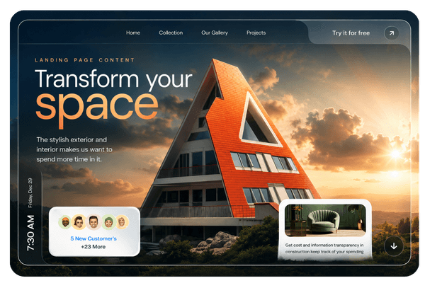 Landing Page Content