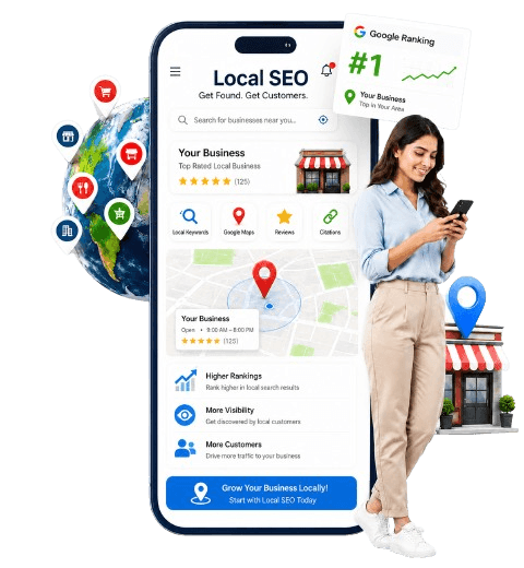 Local Search Map Visualization