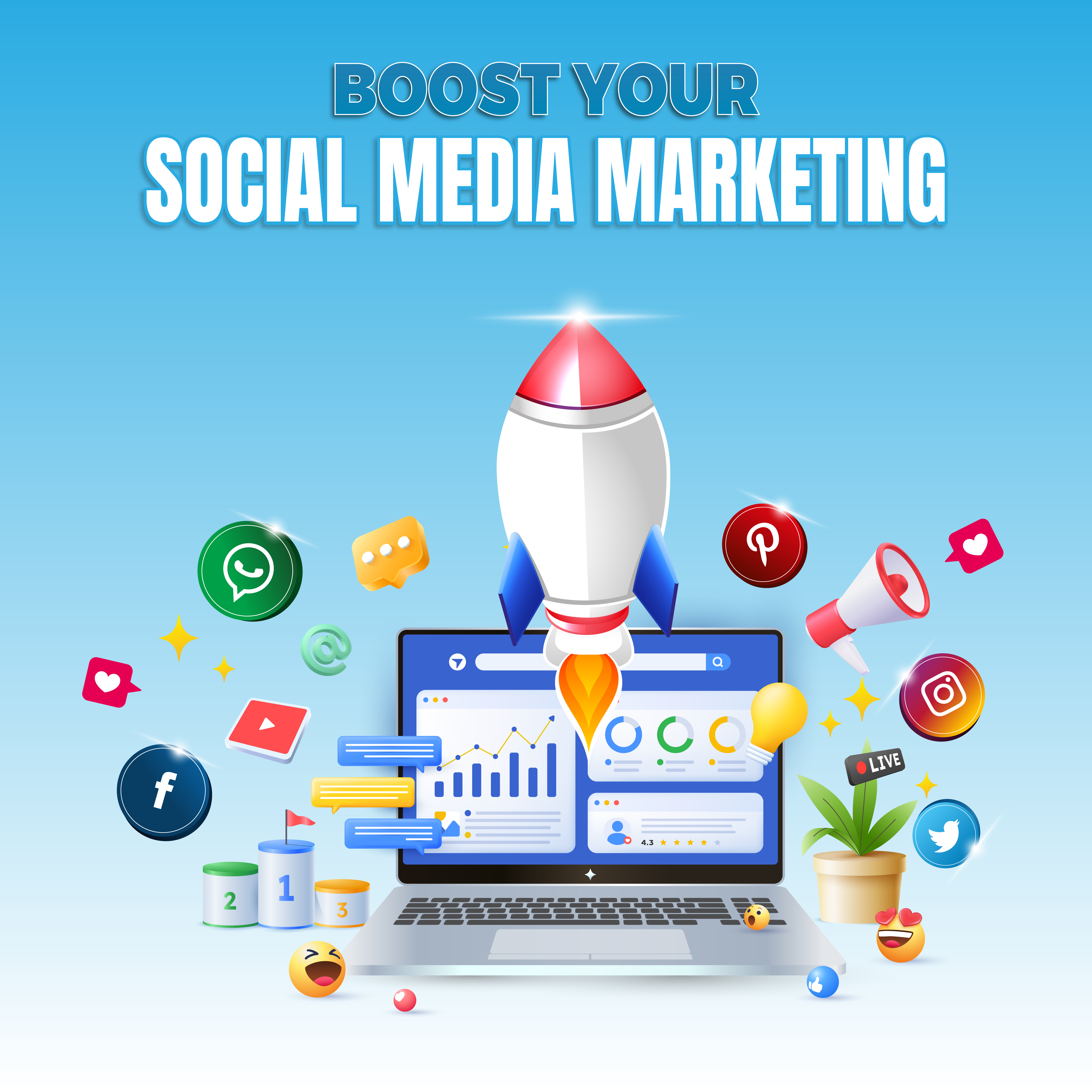 Want to boost your social media marketing strategy? Now's the perfect time to start!