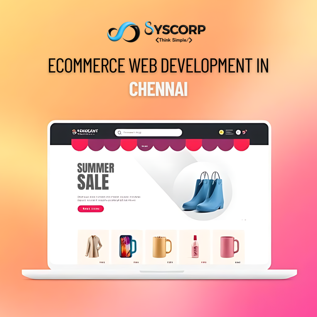 Ecommerce web development in Chennai