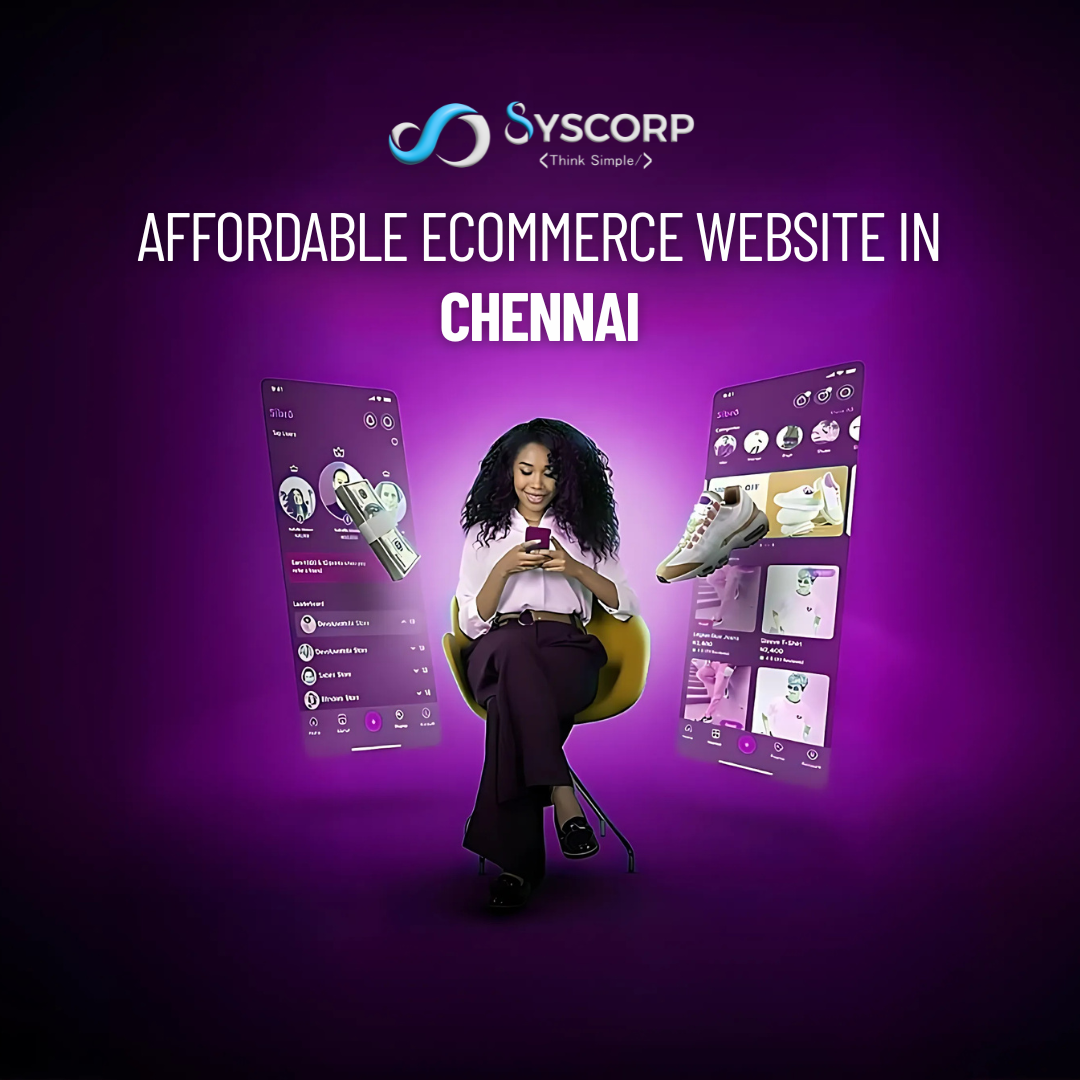 Affordable ecommerce website in Chennai