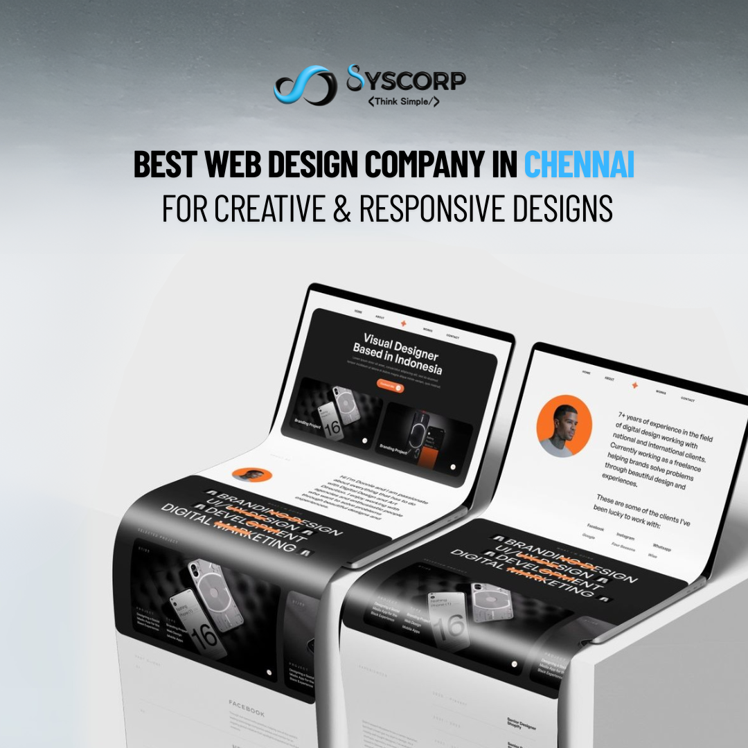 Best web design company in Chennai