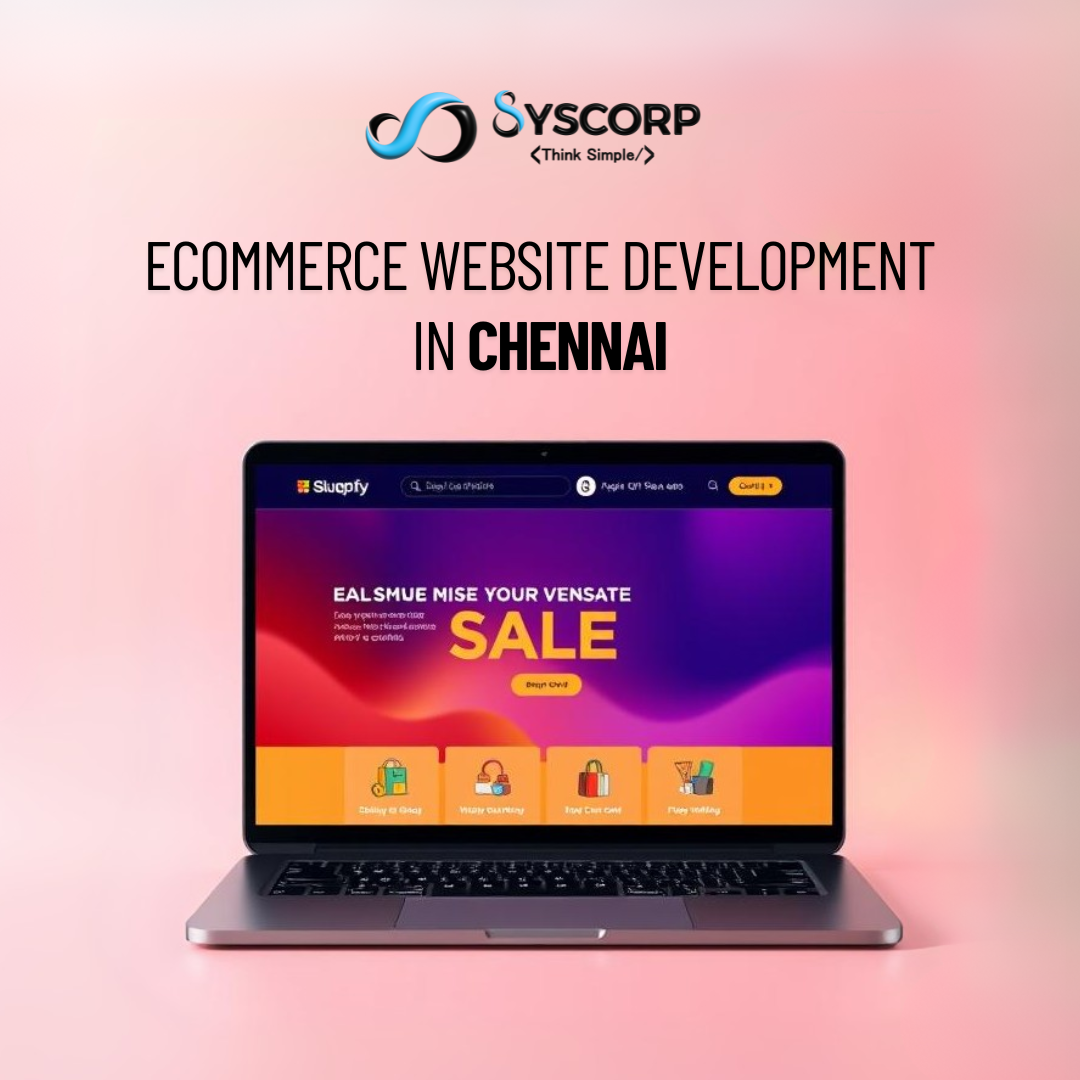 Ecommerce website development in Chennai
