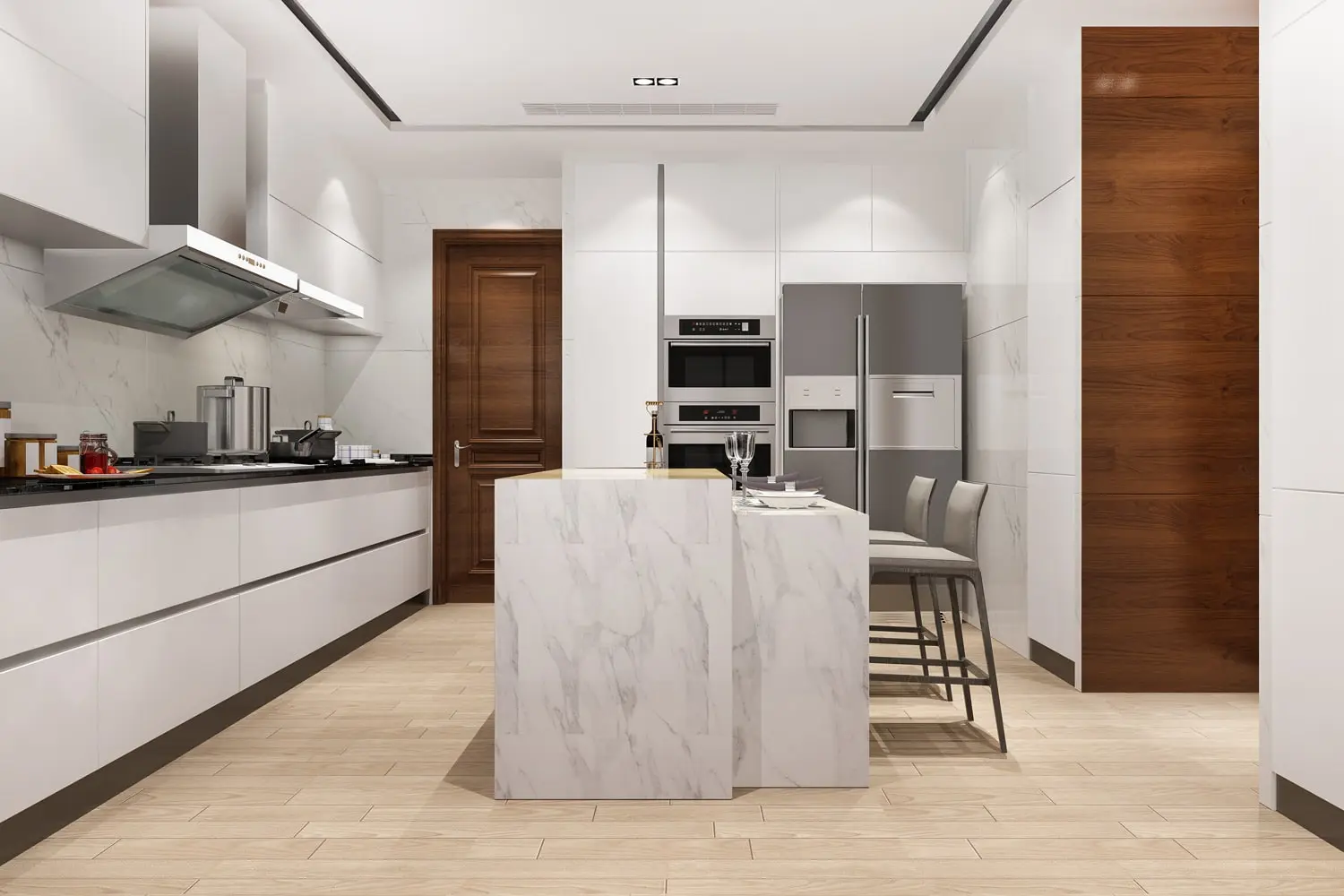 Modular kitchen design